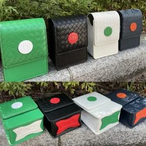 써클 디자인 골프 거리측정기 케이스 부쉬넬 클립형 벨트형 파우치