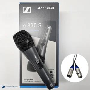 젠하이저 E835 S 유선 마이크 젠하이져 E835S 보컬 다이나믹 마이크 (XLR-XLR 5M 케이블포함)