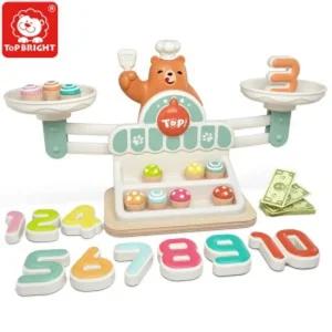 탑브라이트 곰돌이 저울숫자놀이 (120560)학습완구 학습장난감 학습교구 학