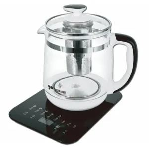 키친아트 1.8L 유리 티포트 KK-1705T 타이머기능 6단계온도조절 자동보온기능