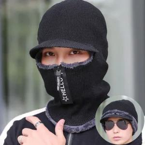 남성 방한모자 겨울 털골프마스크 방한마스크 오토바이마스크 겨울바이크