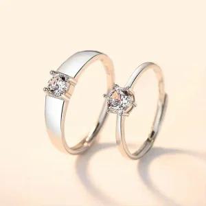 루나센트 랩다이아몬드 반지 모이사나이트 정품 GRA 보증서 길이조절 프로포즈