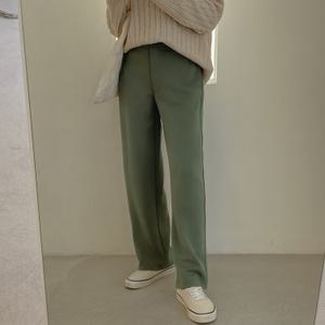 [시크릿라벨] 뒷밴딩포켓와이드팬츠