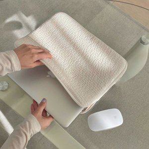 [기타]무지 북파우치 독서용품 휴대용 지퍼형 책 커버 보관함 케이스