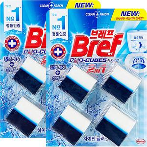 브레프 듀오큐브 하이진 플러스 본품 50g 4개 2개 (8개)