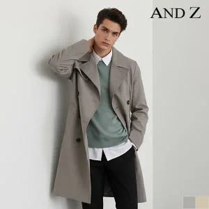 [앤드지] 세미오버핏 더블 트렌치코트 I (BLB1CB1002)