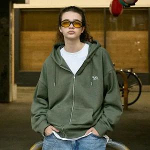 플루크 슬램로고 어센틱 후드 집업 FZT602-Z