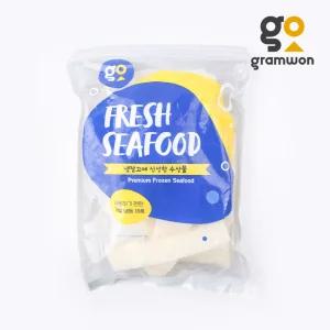 대왕오징어 튀김용 몸채 900G 냉동 무라사키 오징어채 튀김용 짬뽕용