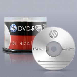 [BZJL6DS3_4C]케익 케이스 DVD-R Media HP 4.7GB 16x 50P