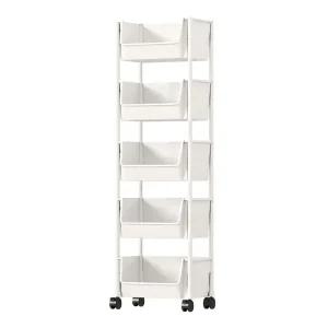 3단 4단 5단 트롤리 이동식 주방 틈새 카트 선반 수납장 ODM-TROLLEY3