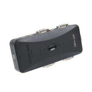 [JHP767R5_51]4포트 4x1 KVM 디스플레이선택기 스위치 연결