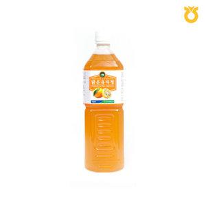 (농협) 진주 지리산 맑은유자청 1000ml 국산유자 100% 1L 건더기없는 유자청