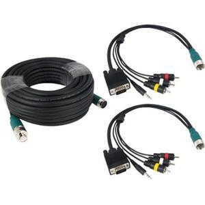 [BZHK3MJ7_51]RGB or 3RCA 케이블 단자 분리 배관용 16m