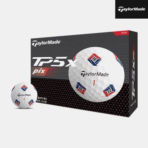[테일러메이드]코리아정품2024 테일러메이드 TP5x pix 골프볼화이트5피스 12 TA3540726