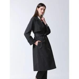 [쉬즈미스]와이드 카라 벨티드 트렌치코트  택가격  398000원 _P356445068