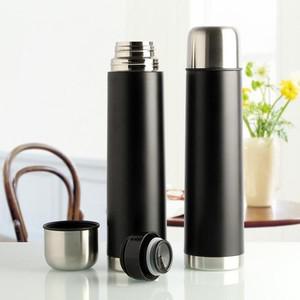 [JHP1S7QV_51C5]베이직 블랙 진공보온병 1L