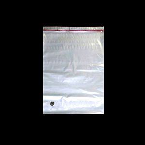 (HB) 타공형 접착식 PE봉투 폴리백 35X45cm+4cm 400매