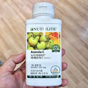 암웨이 뉴트리라이트 비타민C (300정) 아세로라C 비타민씨