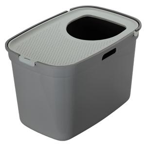 [모데르나] 탑캣 탑엔트리 화장실 (쿨그레이) 고양이 화장실