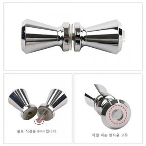 욕실 35파이 도어 샤워실 강화유리 샤워부스 손잡이