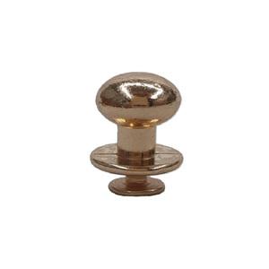 가죽공예 가방끈 길이조절 단추 솔트레지 골드 10mm 5P