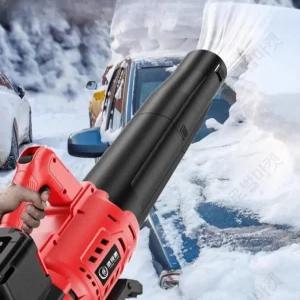 눈치우는기계 제설송풍기 소형 차량용 블로워 전동 눈밀대 눈삽 제거기 폭설