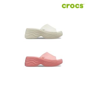 [크록스 정품] 스카이라인 슬라이드 여성샌들 208182 2종 택1