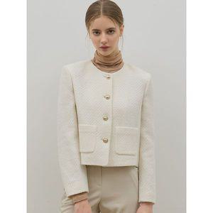 [쉬즈미스]기품있는 솔리드 트위드 재킷  택가격  468000원 _P387215932