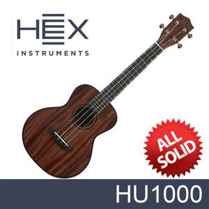 헥스 HU1000 올솔리드 콘서트 우쿨렐레