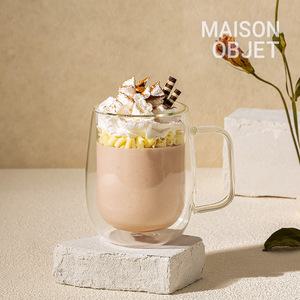 몬즈 더블월 내열유리 이중컵 돌체 300ml