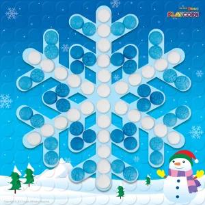 y) (PL) 플레이콘 모자이크(눈결정체)