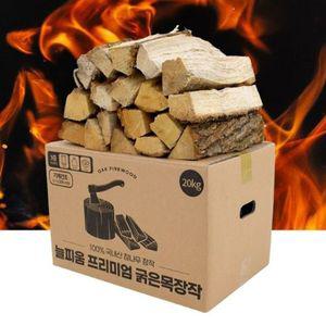 알티피아 늘피움 굵은목장작 화목난로장작 20kg(WFH4PVG)