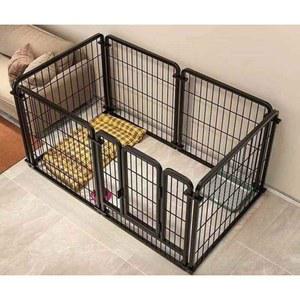 울타리 안 조립식 개집 애견 70X70X80CM 케 가정용 대형견