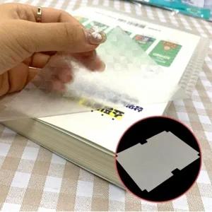 투명 책비닐 커버 중형 10매