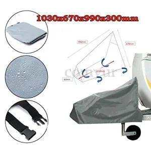 카라반 방수 커버 1P 트래일러 캠핑용 히치 덮개-W845B03