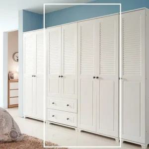 [보루네오]센스 갤러리 1620 싱글장 세트(이불장+서랍둘옷장) AX4340R(착불)