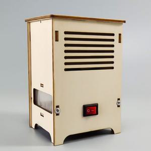 간이 나무 공기청정기 만들기 B형/1인용 DIY과학키트