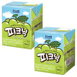 매일 피크닉 청포도 200ml 24팩