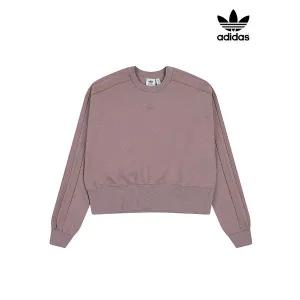 [하프클럽/아디다스]adidas 여성 아디컬러 컨템포 청키 3S 크롭 맨투맨_HM1737