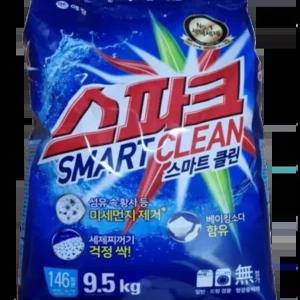 애경산업 스파크 찬물에 잘녹는 세탁세제 리필 9.5kg 2팩