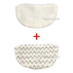 비쎌 스팀청소기 걸레 패드 극세사 심포니 백앤스팀 일반용1장+찌든때용1장 세트 호환