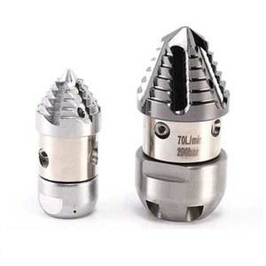 하수구노즐 배관 청소 고압 회전 크리닝 스프링 파이프라인 드릴 고압노즐 준설기계 하수도