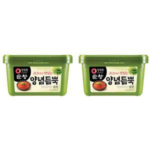 청정원 쌈장 고소하고 맛있는 삼겹살 양념 1kg 2개