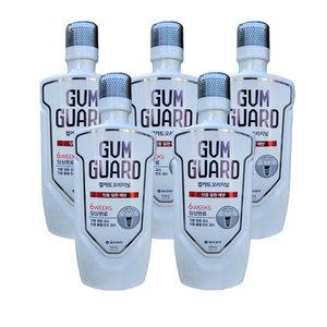 가그린 검가드 오리지널 750ml 5개 가글 구강청결제 입냄새제거 구취제거