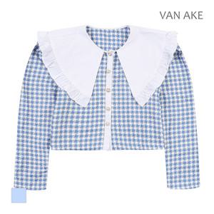 [반에이크] 빅프릴배색 자켓_VB35BLQ305Z