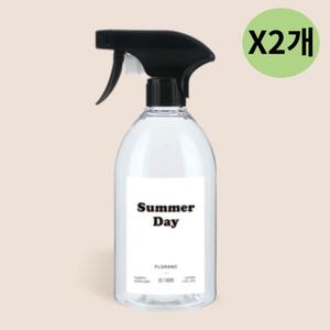 플로랑 섬유향수 정전기 방지스프레이 썸머 500ml X2 BNS