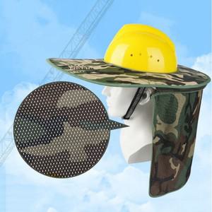 재입고X 안전모 그늘막 차광막 햇빛가리개 쿨링 뒷목 차양 주차장 메쉬 작업 여름 공사 헬멧