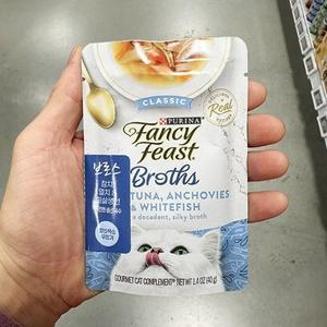 퓨리나 팬시피스트 브로스 참치, 멸치, 흰살생선 40g 401486