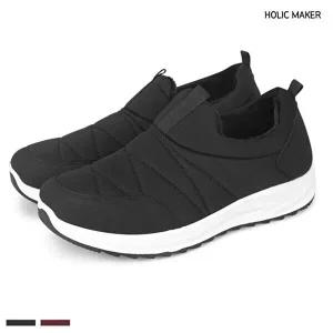 홀릭메이커 여자화 패딩슈즈 슬립온 겨울신발 HSS018-WFG6YZE