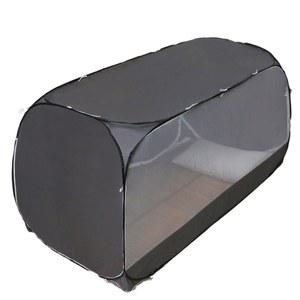 1인용 난방텐트 원터치 사각 커튼형 침대위 만들기 모기장 침대 암막 원터치사각난방텐트